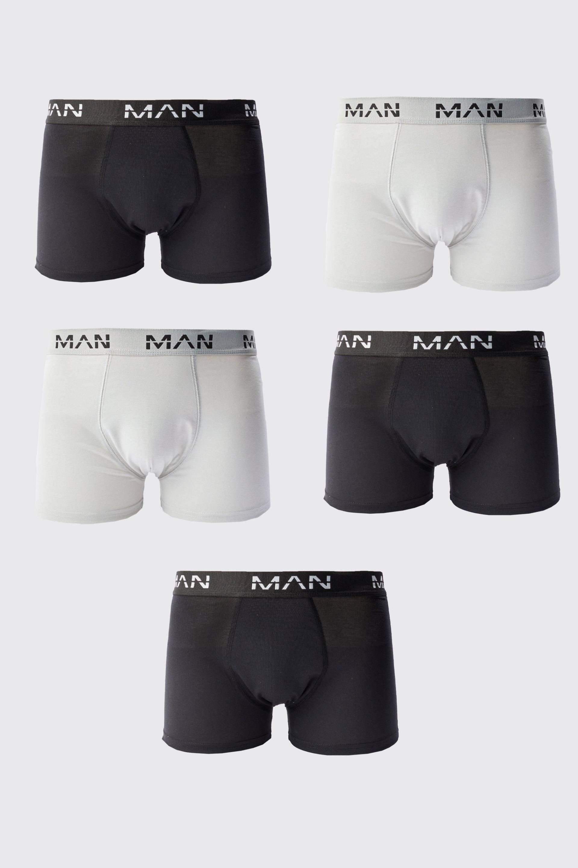 5er-Pack Man Boxershorts von boohooman