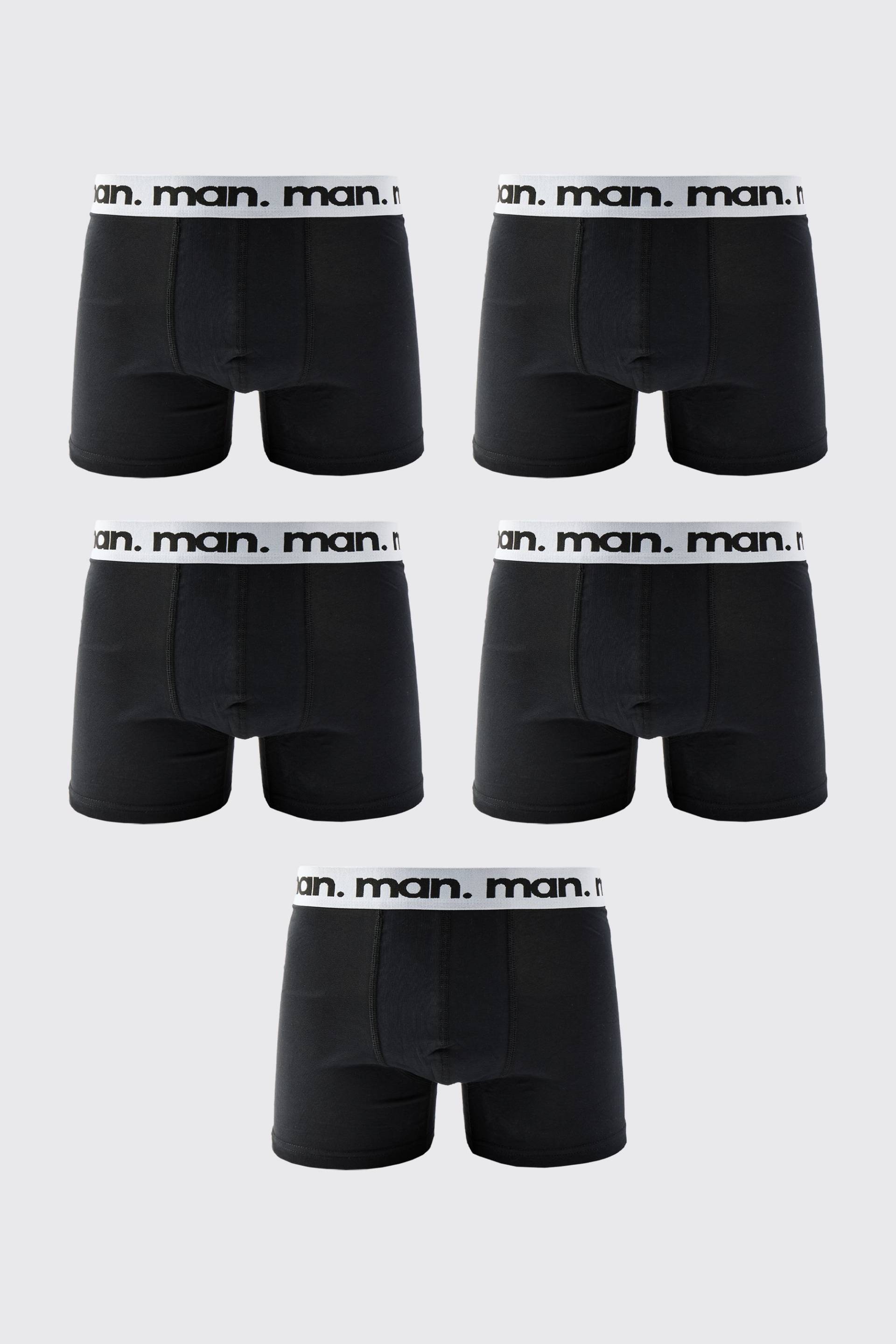 5er-Pack Man Boxershorts von boohooman