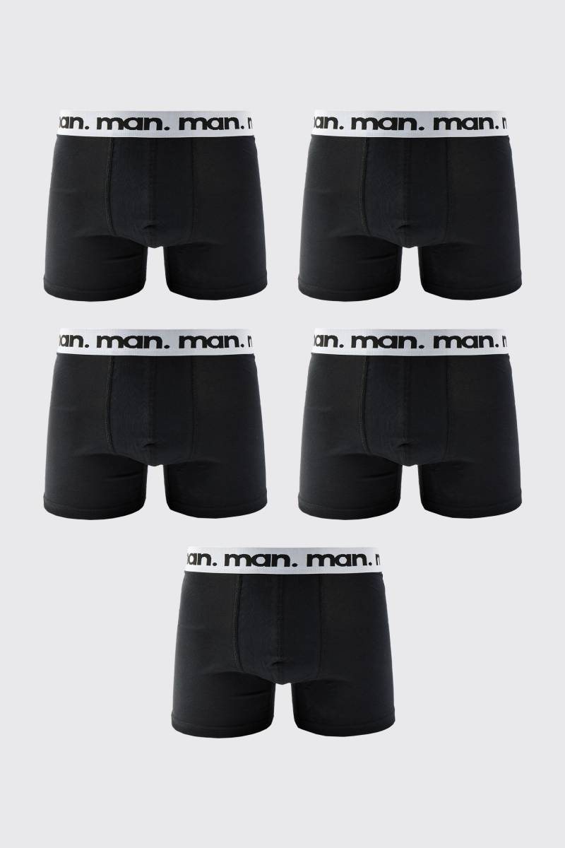 5er-Pack Man Boxershorts von boohooman