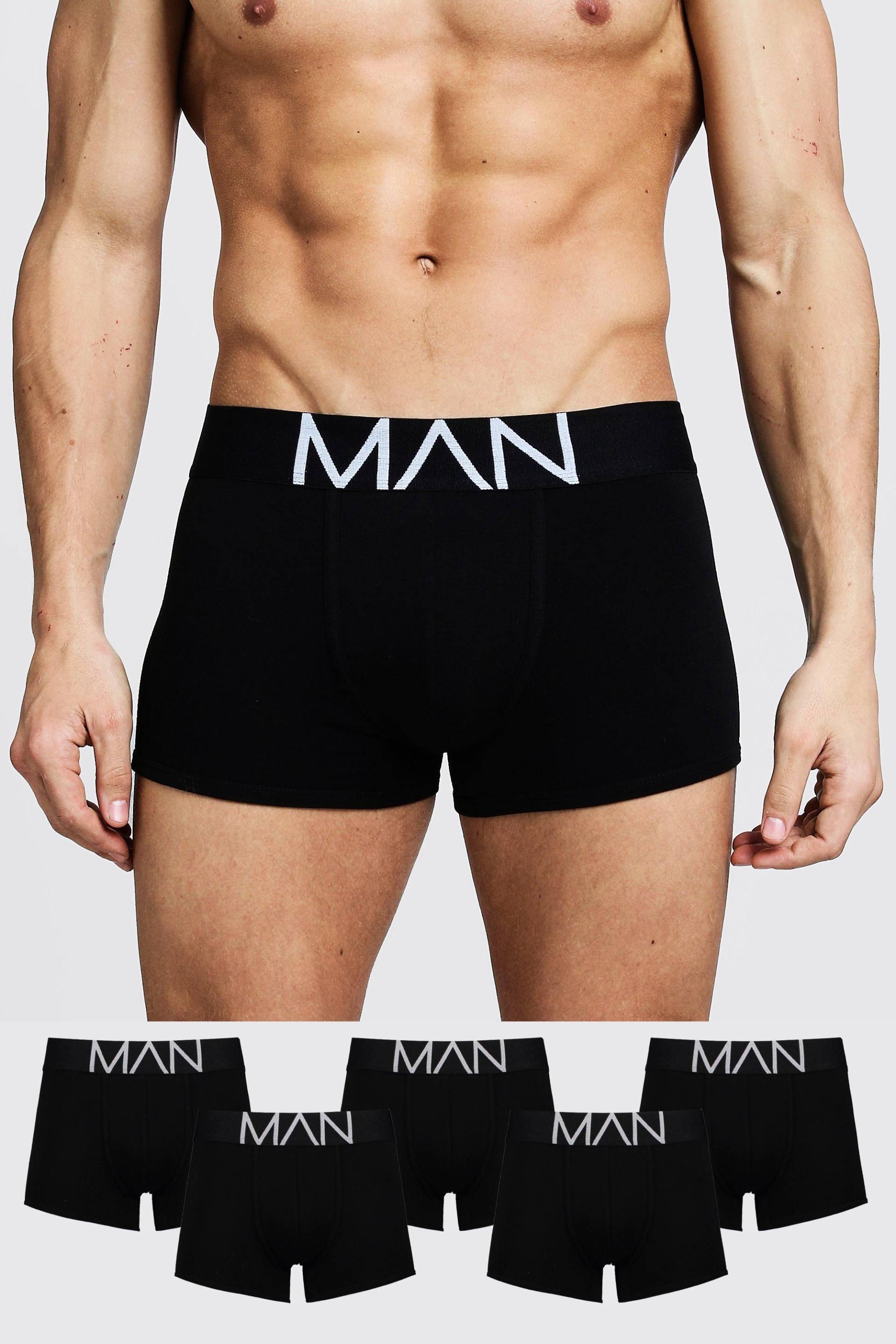 5er-Pack Man Boxershorts von boohooman
