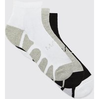 5er-Pack Man Dash Sportsocken - Mehrfarbig - ONE SIZE, Mehrfarbig von boohooman