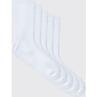 5er-Pack einfache Socken von boohooman
