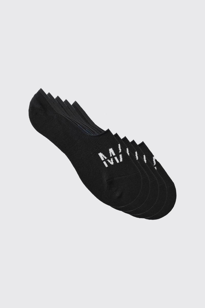 5er-Pack unsichtbare Man-Socken von boohooman