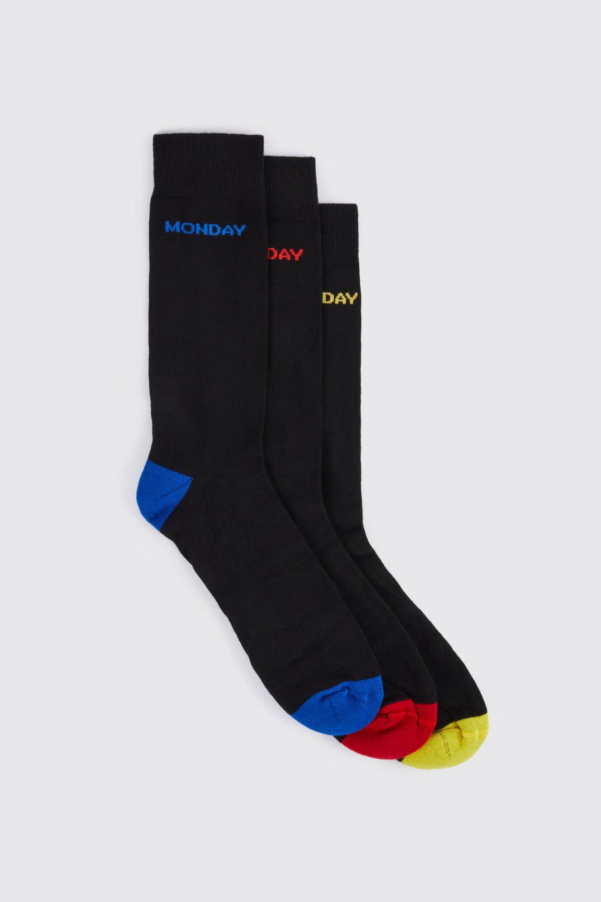 7er-Pack Days of the Week Socken von boohooman