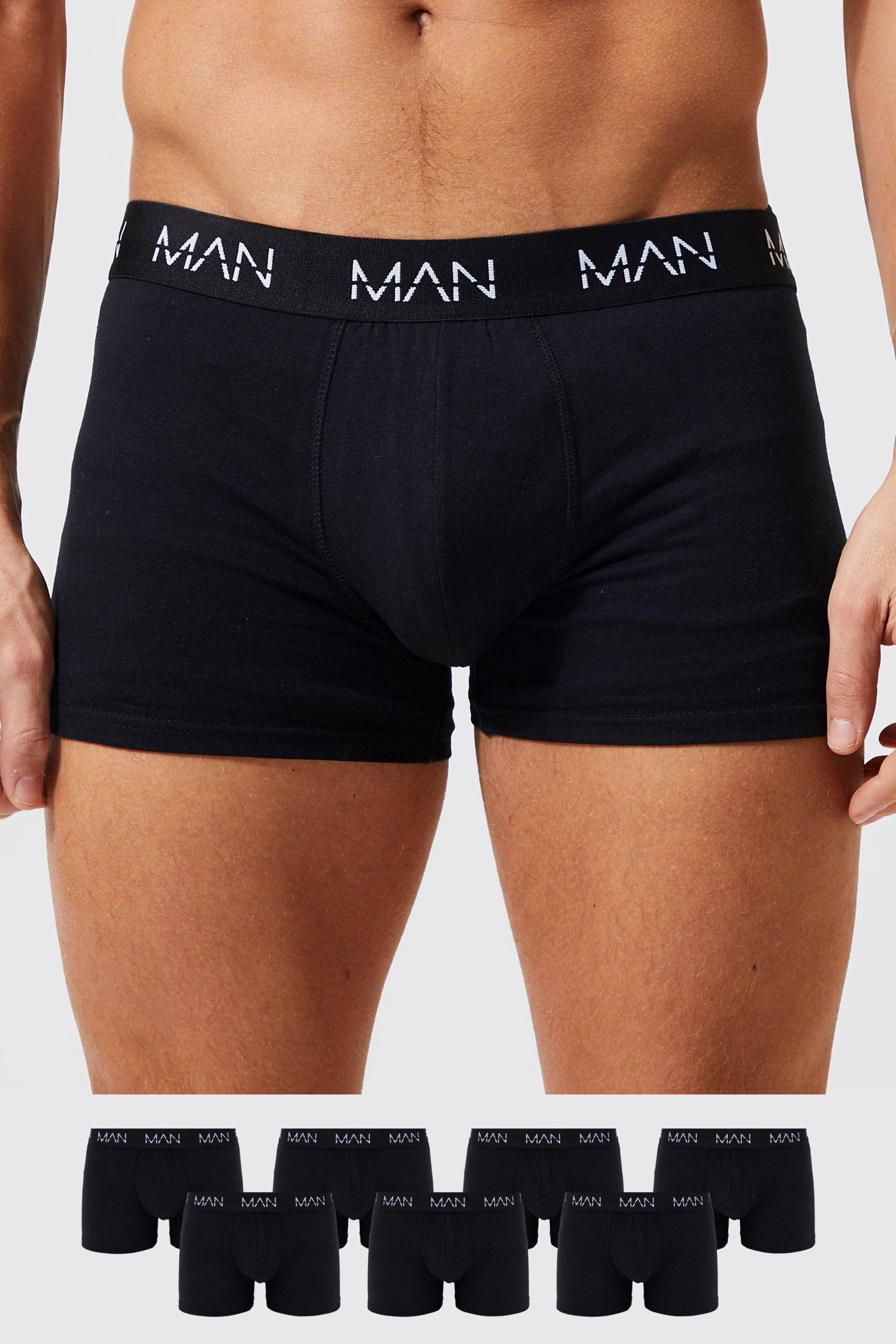 7er-Pack Man Boxershorts von boohooman