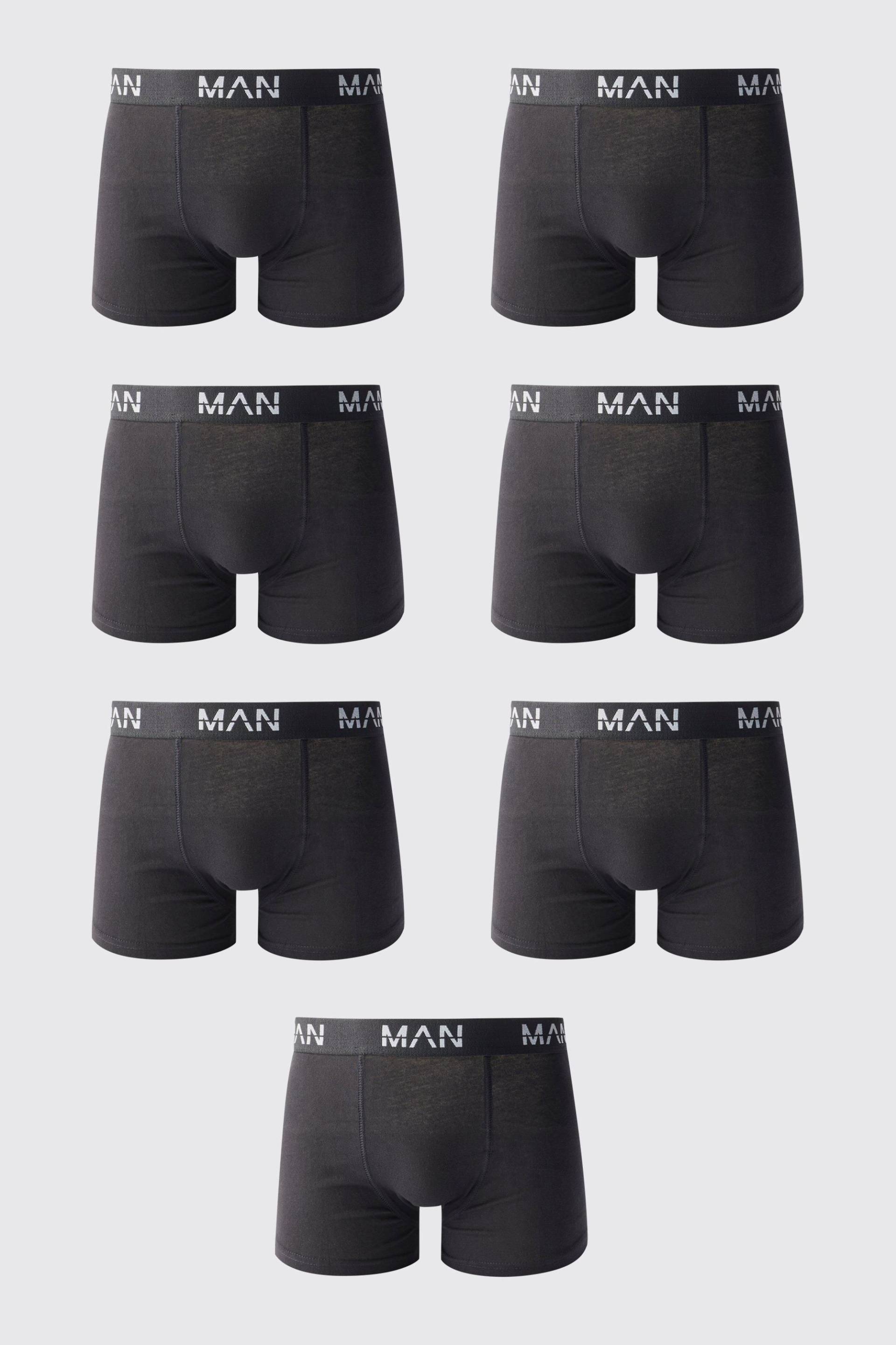 7er-Pack Man Boxershorts von boohooman