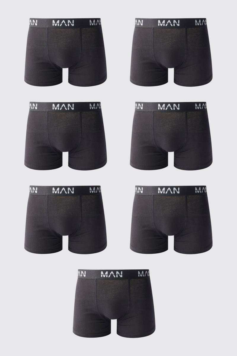 7er-Pack Man Boxershorts von boohooman