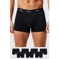 7er-Pack Man Signature Boxershorts von boohooman