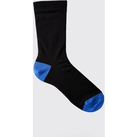 7er-Pack Socken mit Kontrast-Print von boohooman