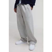 Lockere Jogginghose mit BM-Rollkragenpullover - Grau - M, Grau von boohooman