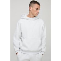 Kastiger Basic Hoodie - Grau - XS, Grau Kastiger Basic Hoodie - Grau - XS, Grau von boohooman