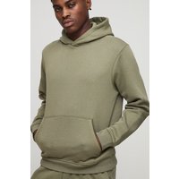 Basic Hoodie - Khaki - XS, Khaki Basic Hoodie - Khaki - XS, Khaki von boohooman