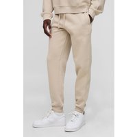Basic Jogginghose mit BM Signature Jogginghose - Grau - L, Grau von boohooman