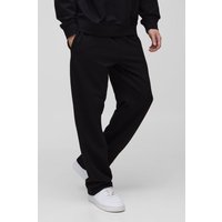 Basic Jogginghose mit geradem Bein - Schwarz - XS, Schwarz Basic Jogginghose mit geradem Bein - Schwarz - XS, Schwarz von boohooman