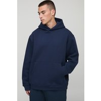 Basic Hoodie - Blau - XS, Blau Basic Hoodie - Blau - XS, Blau von boohooman