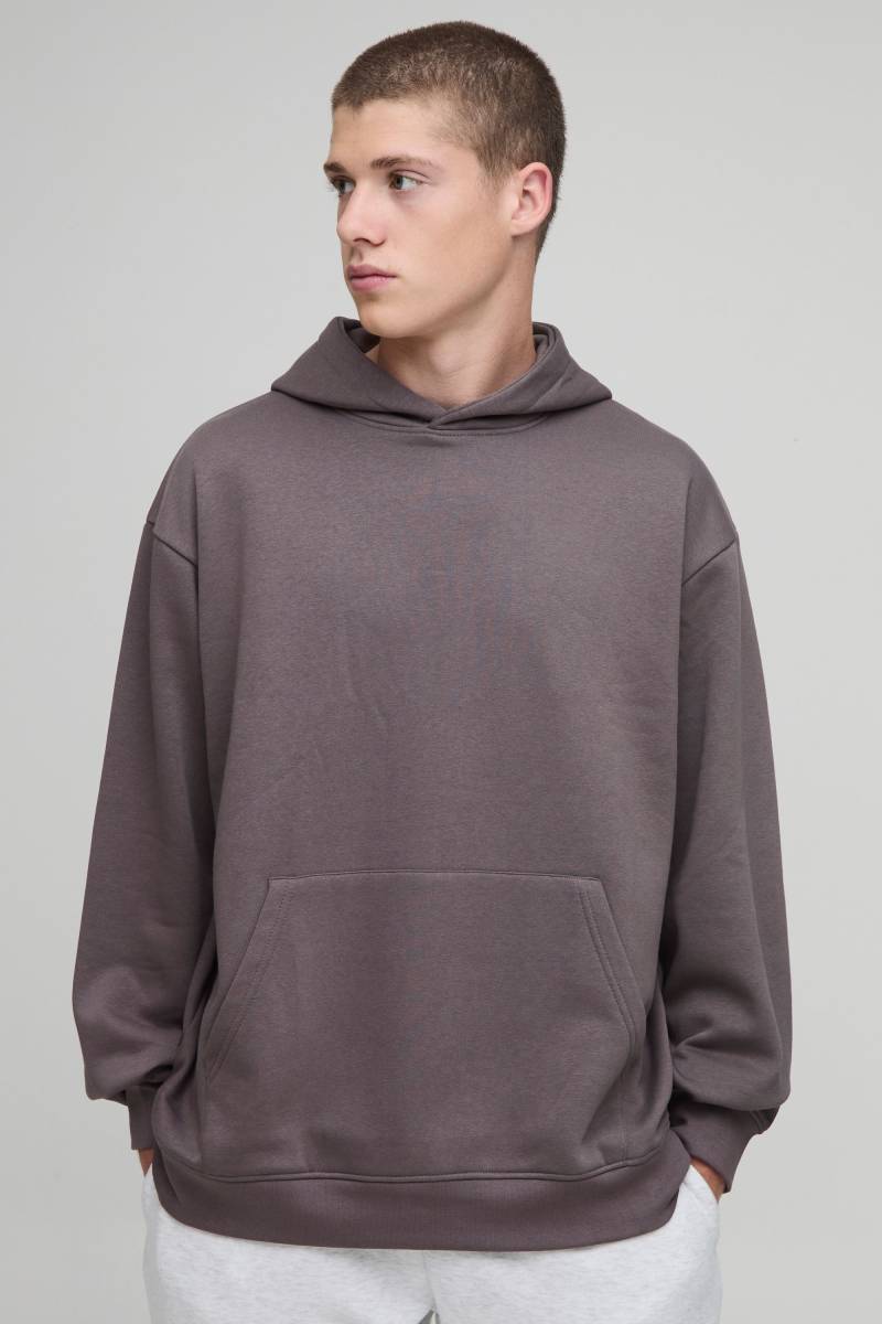 Basic Hoodie - Lila - XS, Lila Basic Hoodie - Lila - XS, Lila von boohooman
