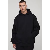 Basic Hoodie - Schwarz - S, Schwarz von boohooman