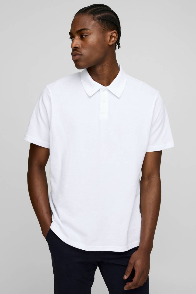 Basic Pique Poloshirt - Weiß - XS, Weiß Basic Pique Poloshirt - Weiß - XS, Weiß von boohooman