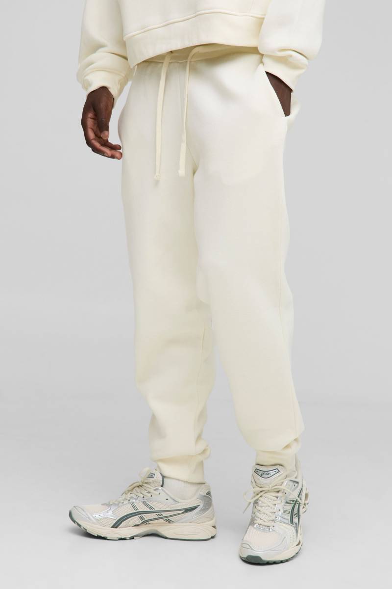 Basic Jogginghose - Ecru - XS, Ecru Basic Jogginghose - Ecru - XS, Ecru von boohooman