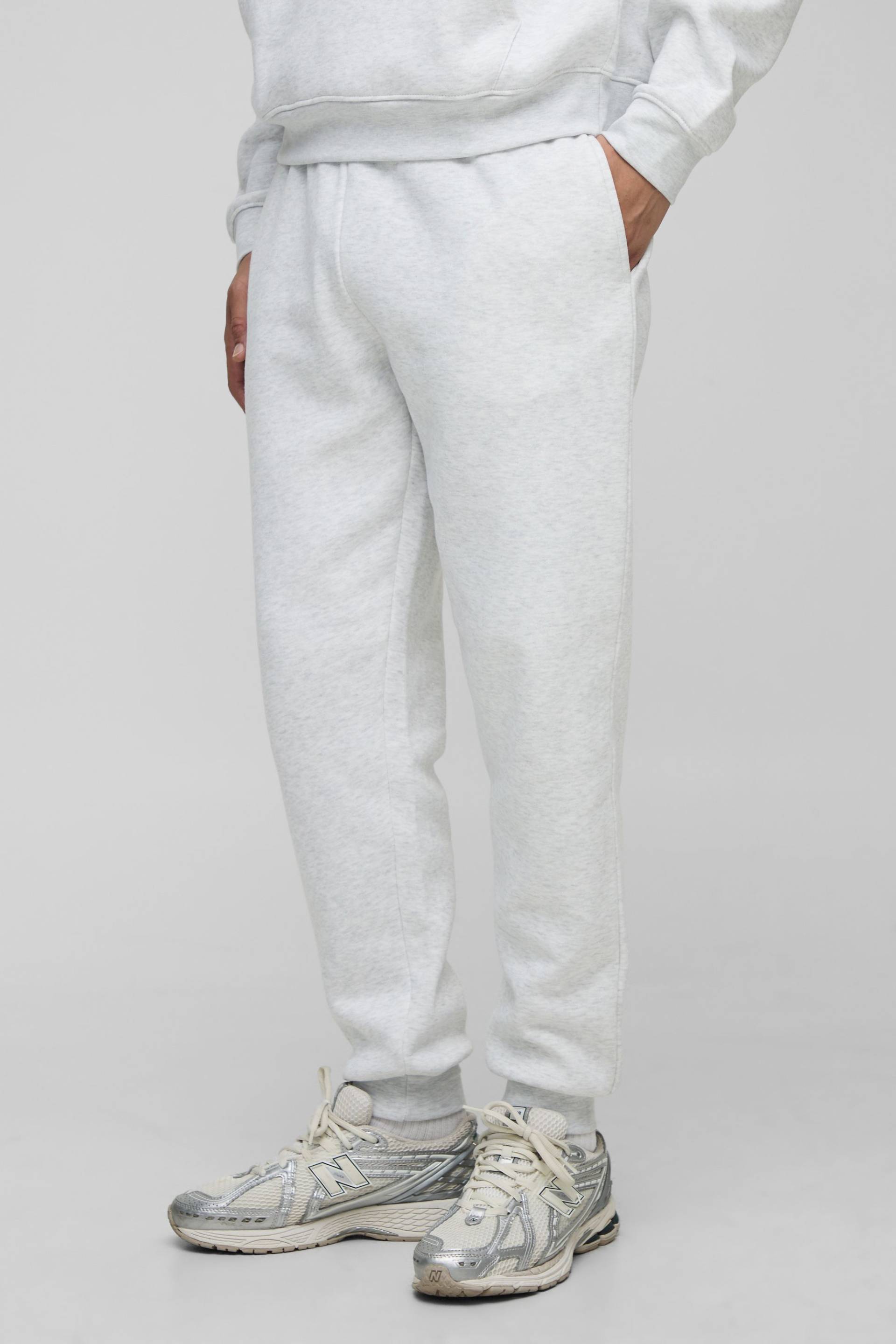 Basic Jogginghose - Grau - XS, Grau Basic Jogginghose - Grau - XS, Grau von boohooman