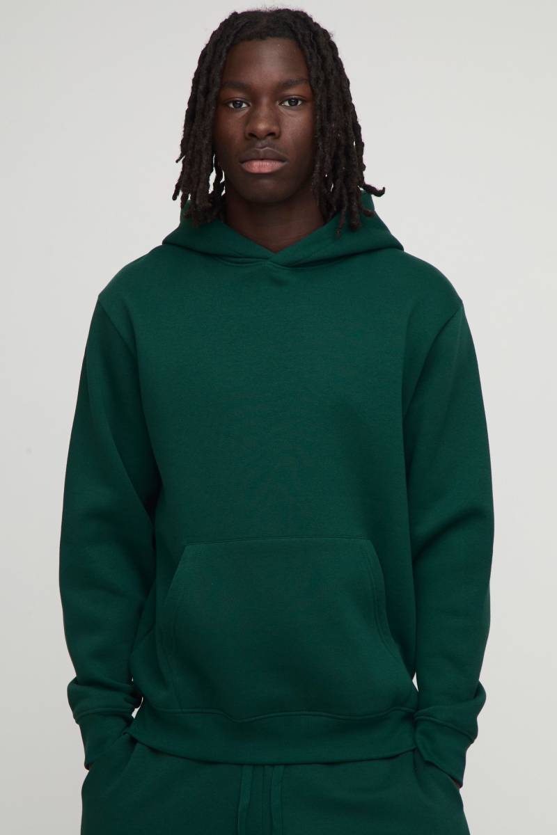 Basic Hoodie - Grün - XS, Grün Basic Hoodie - Grün - XS, Grün von boohooman