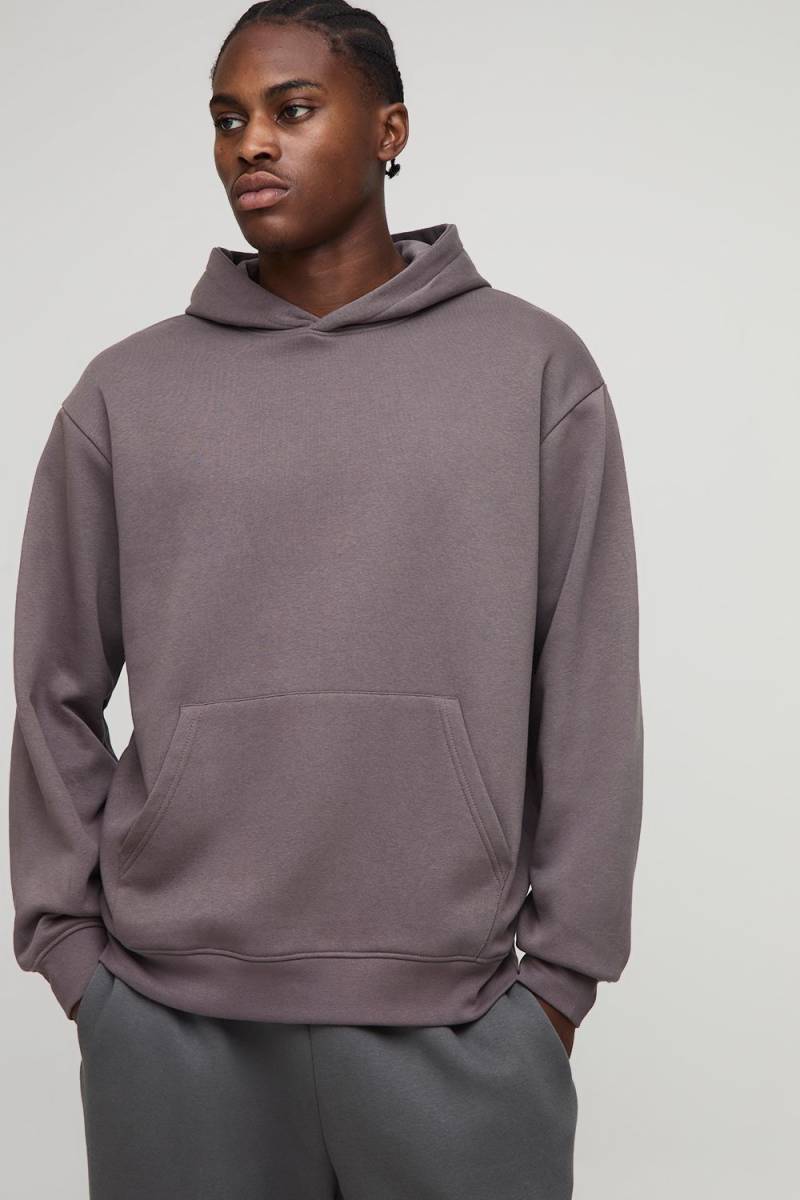Basic Hoodie - Lila - XS, Lila Basic Hoodie - Lila - XS, Lila von boohooman