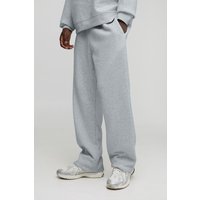 Basic Jogginghose mit geradem Bein - Grau - XS, Grau Basic Jogginghose mit geradem Bein - Grau - XS, Grau von boohooman