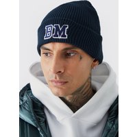 Beanie in Waffeloptik - Grün - ONE SIZE, Grün von boohooman