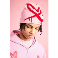 Beanie mit Herz-Print von boohooman