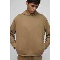 Bestickter Hoodie mit Taschen von boohooman