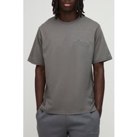 Besticktes BM Signature Rundhals T-Shirt von boohooman