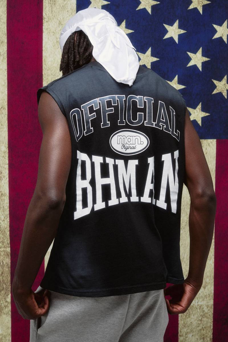 Schwarzes Oversize vesttop - M, Schwarz von boohooman