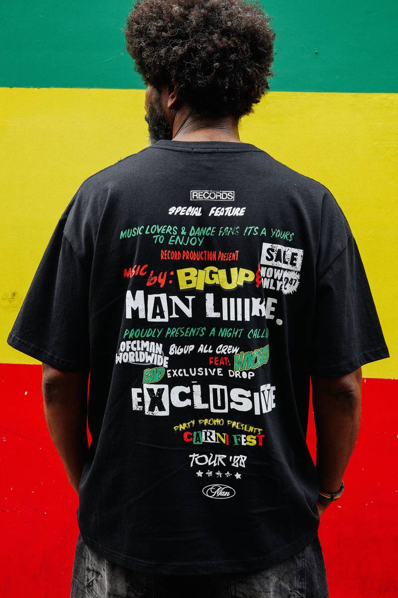 Schwarzes Oversize Man T-Shirt - XXXL, Schwarz von boohooman