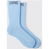 Blaue Cargo Kollektion Socken von boohooman