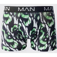 Boxershorts mit abstraktem Print - Schwarz - M, Schwarz von boohooman