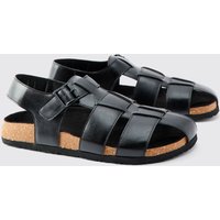 Sandalen - Schwarz - 43, Schwarz Sandalen - Schwarz - 43, Schwarz von boohooman