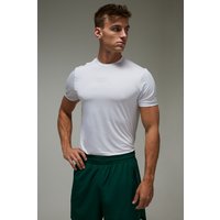 T-Shirt mit BRAND-Print - Weiß - XS, Weiß T-Shirt mit BRAND-Print - Weiß - XS, Weiß von boohooman