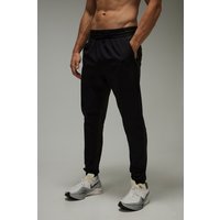 Schmale Ultra Stretch Jogginghose - Schwarz - 2XL, Schwarz von boohooman