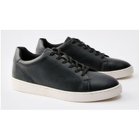 Essential PU-Sneaker - Schwarz - 42, Schwarz von boohooman