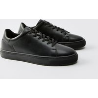Essential Skater-Sneaker - Schwarz - 43, Schwarz von boohooman