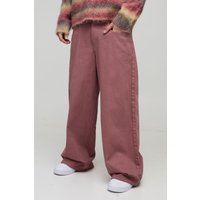 Extrem lockere Jeans - Malve - 32R, Malve von boohooman