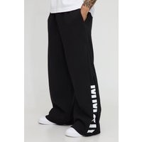 Jogginghose mit extrem weitem Bein - Schwarz - XS, Schwarz Jogginghose mit extrem weitem Bein - Schwarz - XS, Schwarz von boohooman
