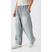 Gebleichte Jogginghose mit weitem Bein von boohooman