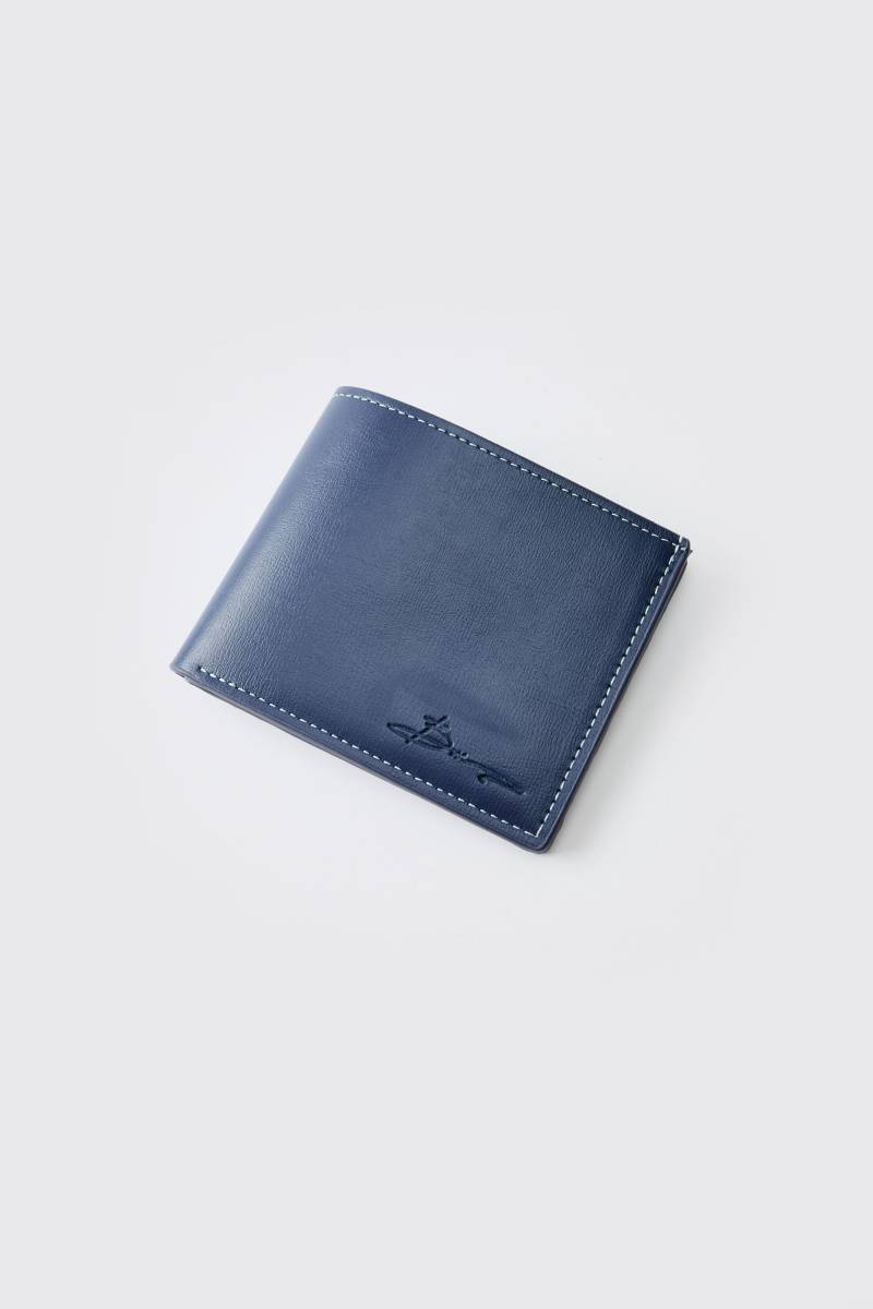 Geldbörse mit Bhm Schriftzug - Blau - ONE SIZE, Blau von boohooman