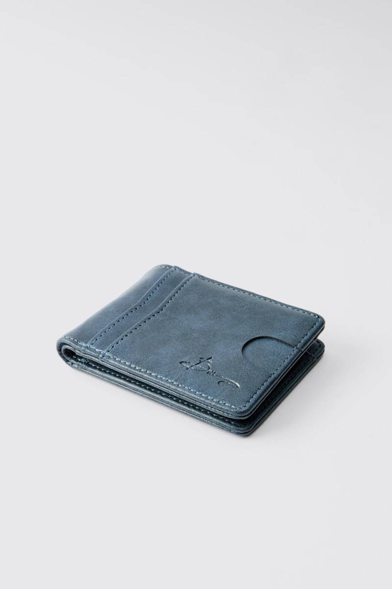 Geprägter BM Signature Kartenhalter - Blau - ONE SIZE, Blau Geprägter BM Signature Kartenhalter - Blau - ONE SIZE, Blau von boohooman