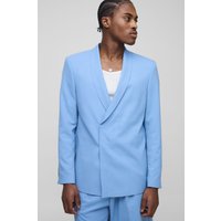 Gerade Anzugjacke mit asymmetrischem Detail Gerade Anzugjacke mit asymmetrischem Detail von boohooman