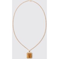 Goldene Halskette mit Anhänger - ONE SIZE, Gold Goldene Halskette mit Anhänger - ONE SIZE, Gold von boohooman