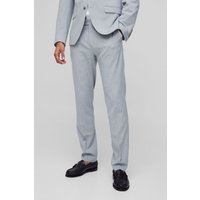 Graue Skinny Anzughose - 30, Grau von boohooman