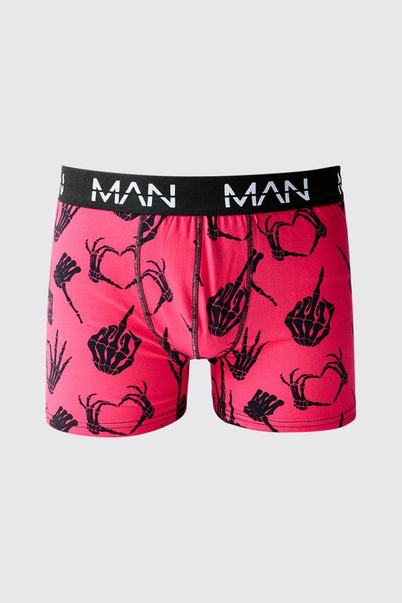 Halloween Skeleton Boxers - Mehrfarbig - XS, Mehrfarbig Halloween Skeleton Boxers - Mehrfarbig - XS, Mehrfarbig von boohooman