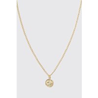 Halskette mit Augen-Anhänger - Gold - ONE SIZE, Gold von boohooman